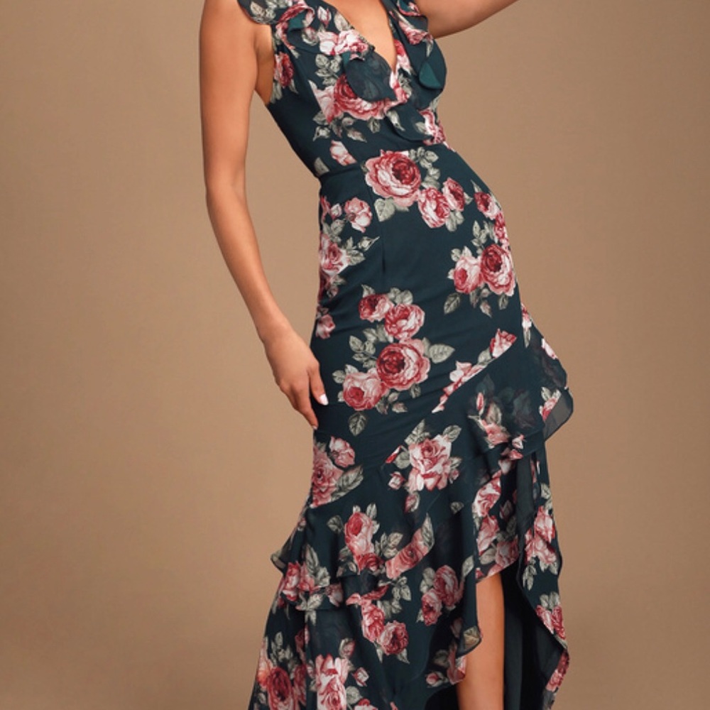 Floral maxi dress